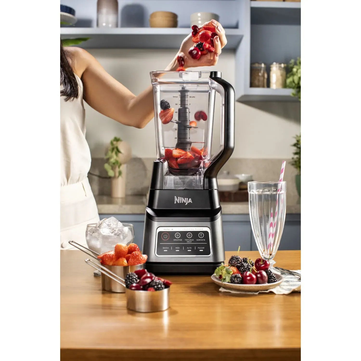 Liquidificador Ninja Professional Plus Auto-iQ
